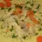 Fricasé de carcasa de pollo