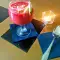 Gazpacho de remolacha con queso