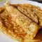 Crepes con leche y huevos