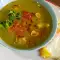 Sopa verde de kale