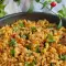 Delicioso goulash con macarrones