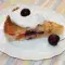 Clafoutis con cerezas y albaricoques