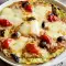 Pizza keto con base de calabacín (freidora de aire)