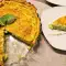 Quiche de espinacas, cheddar y emmental