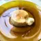 Delicioso flan de huevo al vapor