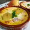 Clafoutis ligero con peras