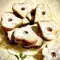 Galletas Linzer para el Día de San Valentin