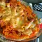 Macarrones con chorizo y tomate al horno