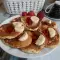 Tortitas de harina de coco y leche
