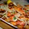 Gambas mediterráneas marinadas a la parrilla