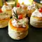 Mini volovanes con cremoso de ibérico