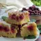 Torta sencilla con cerezas