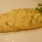 Tortilla francesa con queso y perejil