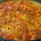 Arroz al horno con puerros y tomates