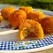 Croquetas de arroz con parmesano