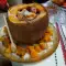 Calabaza rellena de fruta