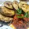 Berenjenas empanadas al estilo griego