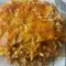 Pasta Krithariki con carne picada