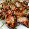 Berenjenas rellenas de carne picada y verduras