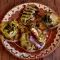 Queso asado al estilo mediterráneo