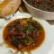 Alubias con ortigas y verduras de hoja (al horno)