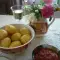Patatas nuevas al horno con mantequilla