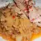 Pavo con chucrut