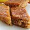Pastel aromático de manzanas y nueces