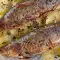 Bonito al horno con patatas