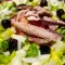 Ensalada con caballa en escabeche