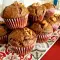 Muffins de algarroba y nueces