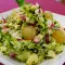 Ensalada de brócoli y uvas