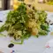 Ensalada fresca de bulgur, rúcula y alcaparras