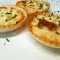 Tartaletas saladas de quesos