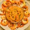 Gambas con salsa Romesco