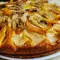 Pastel de frutas con glaseado