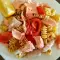 Ensalada de pescado con pasta
