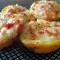 Patatas rellenas con bacon y nata