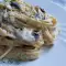 Tagliatelle con champiñones y queso