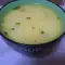 Sopa de ternera espesada con huevo y yogur