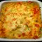 Gratinado de calabacines y queso