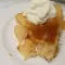 Tarta de pera a la sartén