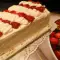 Tarta de crema pastelera, nata y fresas