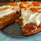 Pastel de zanahoria vegano