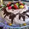 Pavlova de chocolate de Pascua