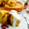 Pastel con manzanas rellenas