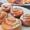 Bollos en forma de rosas con relleno de lokum