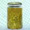 Tomates cherry verdes en conserva