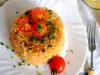 Pilaf con fideos y bulgur