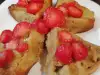 Gofres con miel y fresas en Instant Pot